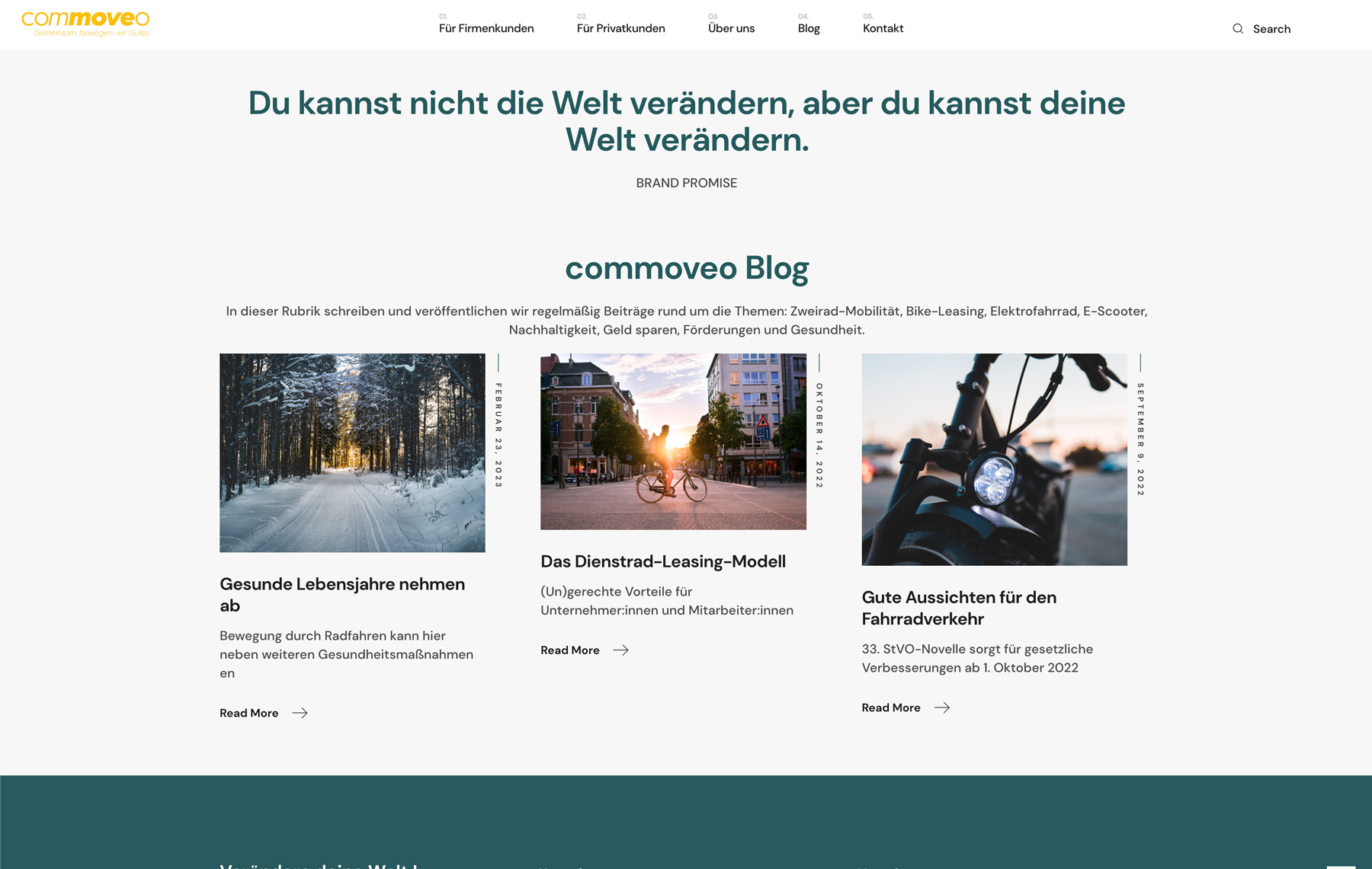 commoveo Webseite von JUST4ONLINE in Velden am Wörthersee